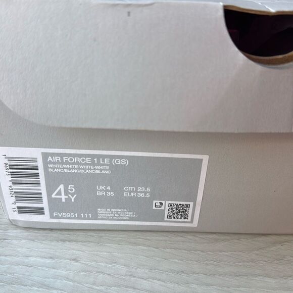 Nike Air‎ Force 1 ‘07 Craft White/White NWT in box multiple sizes - Picture 15 of 16
